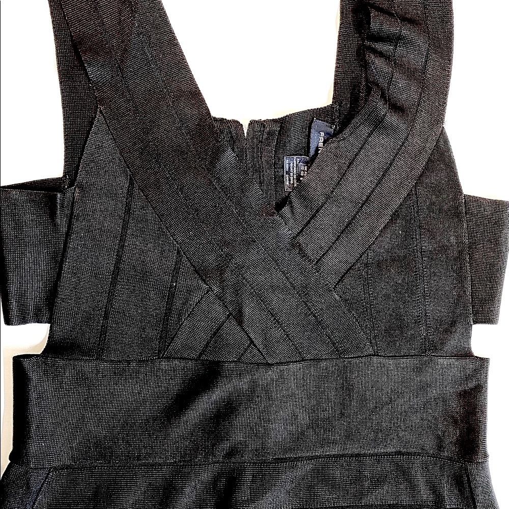 Black knit dress by French Connection
